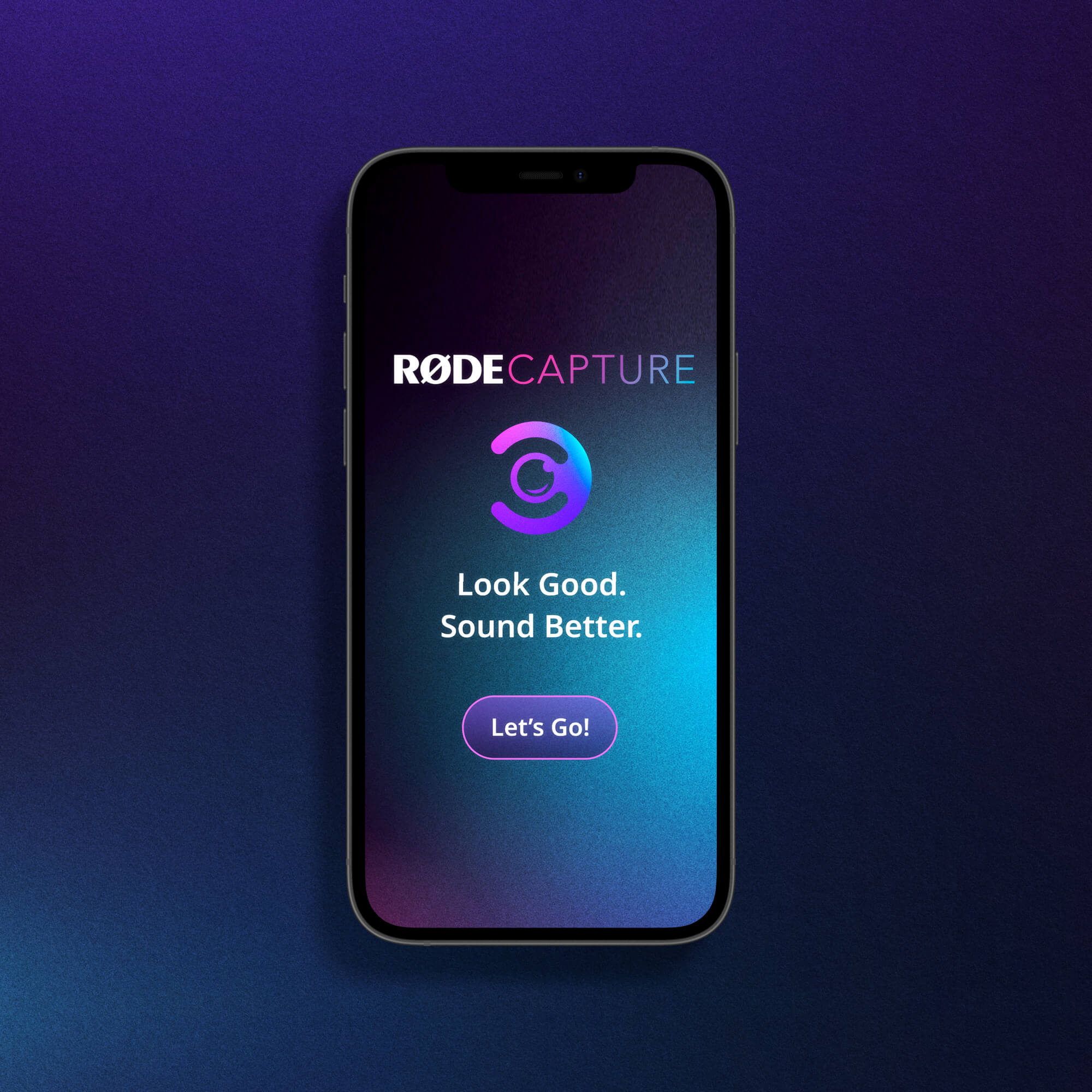 RØDE Capture start up screen
